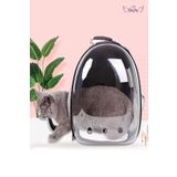 Ksburda Elips Kedi Taşıma Çantası Mavi El Ve Sırt Çantası 6 Hava Kanalı 2 Fileli Cep Kedi Taşıma Çantası