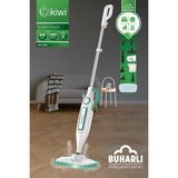KSC-4221 1250W Çok Fonksiyonlu Buharlı Mop ve Temizleyici - 10 Parça Aksesuar Setli Hijyenik Deze - Çok Renkli