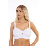Kshop Moonlight 2168 Mükemmel Toparlayıcı Küçültücü Sütyen BEYAZ 85B