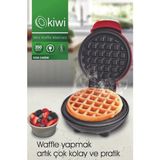 KSM-2400W Yapışmaz Plakalı Mini Waffle Makinesi