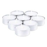 Ksmart Tea Light Beyaz Yuvarlak Mum 32li