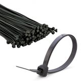 Ksn Plastik Siyah 7.6x550 mm 100 Adet Kelepçe