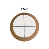 KSO YAPI MARKET Un Eleği/Ahşap Kalbur Elek/37cm/ÇELİK TEL
