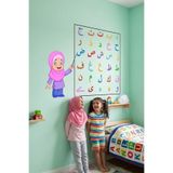 KT Decor Arapça Harfler Elif Ba Eğitici Duvar Sticker Seti