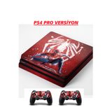 KT Decor Spider-man Playstation 4 & Dualshock Full Sticker Kaplama Seti
