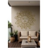 Kt Grup Bohem Güneş Salon Oturma Odası Ve Antre Modern Duvar Sticker