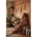 Kt Grup Boho Kuş Tüyleri Salon Oturma Odası Antre ve Yatak Odası Duvar Sticker