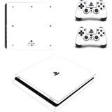 Kt Grup Decoration Beyaz Arkaplan Playstation 4 Slim Kasa Sticker Kaplama