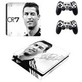 Kt Grup Decoration Cr7 Playstation 4 Slim Kasa Sticker Kaplama