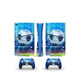 Kt Grup Futbol Topu Playstation 5 Slim Disk Versiyon Sticker Kaplama Seti