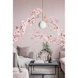 Kt Grup Japonya Sakura Çiçekleri Modern Duvar Sticker Seti