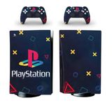 Kt Grup Modern Logo Playstation 5 Disk Edition Sticker Kaplama Seti