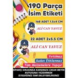 Kt Grup Okul Etiketi Kalem Defter Etiketi Kaptan Amerika Özel Isim Yazılabilen Etiket 190 Adet