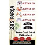 Kt Grup Okul Etiketi Kalem Defter Etiketi Özel Isim Yazılabilen Sevimli Kedicikler 285 Adet