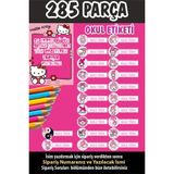 Kt Grup Okul Etiketi Kalem Defter Etiketi Sanrio My Melody Özel Isimli Etiket 22 Figür - 285 Adet