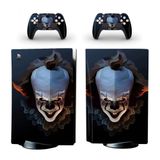 Kt Grup Pennywise Art Playstation 5 Disk Edition Sticker Kaplama Seti