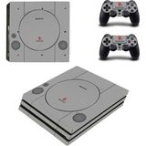 Kt Grup Playstation 1 Logo Ps 4 Pro Kılıf Siyah - Beyaz Su Geçirmez PVC Materyal