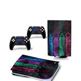 Kt Grup Sanatsal Kol Düğmeleri Playstation 5 Disk Edition Sticker Kaplama Seti
