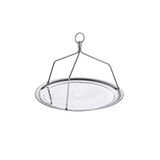 Kt HOME Çaycı & Kahveci Tepsisi Askılı Çelik 45 Cm Çay Bahçesi Restoran Kafe Çay No:3
