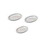 KT HOME Dilimi Kayık Tabak Seti 3 Boy Salata Tabağı Kebap Tabağı Servis Tabak Meyve Tabağı 3 Boy 21 24 27 cm
