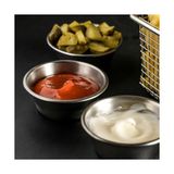 Kt Home Sosluk 6 Lı Paslanmaz Çelik Mini Kase Lokumluk Reçellik Çerezlik Sosluk 6 Adet 8 cm Metal - Genel - 51R-Turuncu
