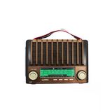 Ktf-1428 Güneş Paneli Şarjlı Nostaljik Bluetooth Hoparlör – Fm/Am/Sw Radyo, Usb/Sd Desteği, Taşınabilir Tasarım Mir48434012