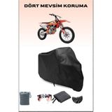 Ktm 250 Sxf Uyumlu Siyah Motorsiklet Branda, Motor Örtüsü