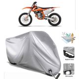 KTM 450 SXF Siyah Arka Çanta Uyumsuz Ultra Kalın Su Geçirmez Motor Brandası
