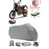 Ktm 690 Duke R Branda Gri Arka Çanta Uyumlu(Topcase) Motosiket Brandası Motor Örtüsü Çadır Su Geçirmez Motosiklet Kılıfı Motor Brandası,lastikli,taşıma Torbalı