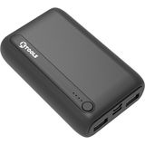 Ktools Boost 10000 Mah Qc 3.0/pd Black Powerbank Kapasiteli Siyah Pilli Şarj Cihazı 2 USB Çıkışlı Güçbank