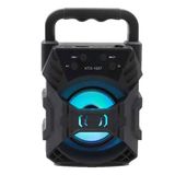 KTS 1057 Siyah Kablosuz Taşınabilir Bluetooth Hoparlör