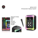 Kts Kts-1727 8’’ Rgb Işikli Bluetooth Karaoke Hoparlör