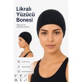 KTS SHOP Likralı Bez Yüzücü Bonesi – Deniz & Havuz İçin Esnek, Rahat, Hızlı Kuruyan Spor Bone