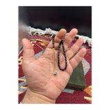 Kttesbihaksesuar 4x7 mm BİLEK BOY NAZAR BONCUKLU ALTIN KAPLAMA PÜSKÜLLÜ KATALİN TESBİH