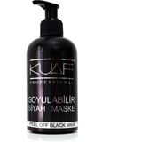 Kuaf Siyah Yüz Maskesi - Jel Formda, Soyulabilir, Tüm Cilt Tiplerine Uygun, Derinlemesine Temizleyici, 250 ml
