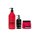 Kuaf Tuz Içermeyen Argan Şampuan 1000 Ml + Argan Bakım Maskesi 500 Ml + Siyah Nokta Giderici Maske 250 Ml
