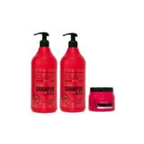 Kuaf Tuzsuz Argan Yağlı Bakım Şampuanı 1000 ml X 2 Argan Bakım Maskesi 500 ml