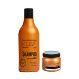 Kuaf Tuzsuz Keratin Saç Bakım 500 ml Şampuan+250 ml Keratin Saç Bakım Maskesi