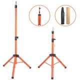 Kuaför Eğitim Mankeni İçin Metal Tripod/Tcu + Taşıma Çantası