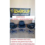Kuafor Kesim Tarama Makyaj Kaş Bıyık Koltugu - Siyah