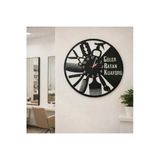 Kuaför Salonları İçin Kişiye Özel Duvar Saati Saat 50 Cmdir No2163
