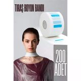 Kuaför Tıraş Boyun Bandı - Berber Boyun Bandı Tek Kullanımlık Boyun Bandı 200 Adet 721616