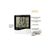 KUAIQU HTC-1 HTC-2 Termometre Higrometre Ev Tipi Mini Buzdolabı İç Ve Dış Mekan Dijital Sıcaklık...