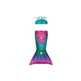 Kuaki Mermaids Deniz Kızı 2'li Takım Bikini Kostüm Seti Star