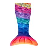 Kuaki Mermaids Polyester TV Battaniyesi, 60x130cm, Deniz Kızı Kostümlü, Yumuşak Polar Kumaş, Çocuk ve Gençler İçin, İspanya Üretimi Baskılı, Renk Seçenekli (Rainbow)