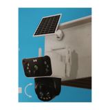 Kualite O-KAM 3950 10x Optik Zoom Beyaz Renk PTZ Solar Sim Kartlı 4G Güvenlik Kamerası Güneş Enerjili Kamera