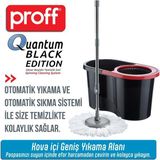Kuantum Otomatik Temizlik Seti Siyah Kırmızı, Pratik ve Şık Temizlik Çözümü - Ahşap - Ceviz - Seçenek 1