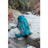 Kuara Kamp Çantası 80 Litre Su geçirmez,Trekking Çantası,Seyahat İçin İdeal Yeşil