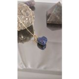 kuartz Lapis Lazuli Sertifikalı Kolye. 3. Göz, Evhamlara Karşı, Yetenek, Ifade Sorunu
