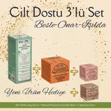 Kuatra Gündüz 3\\\'Lü Set+ Doğal Makyaj Balmları, Güzelliğiniz Taçlansın!